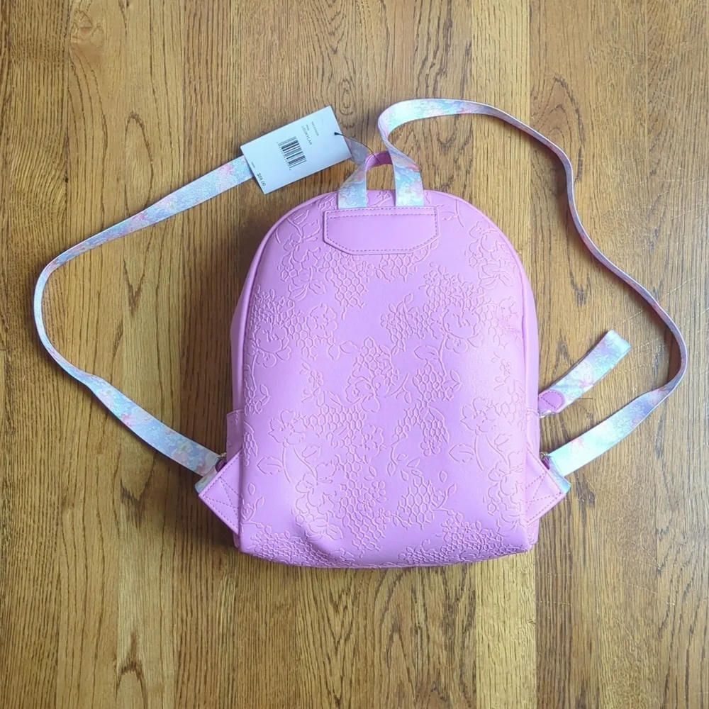 NWT Betsey Johnson LBSKYLAR Backpack In Pink